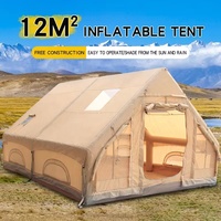 12 gonflable Portable cabine de pulvérisation tente voiture peinture tente de stationnement poste de travail tente gonflable