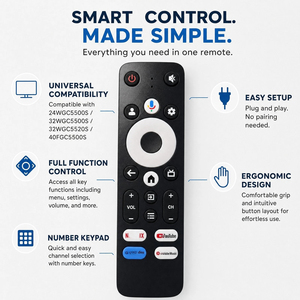 Original Voice Remote Control for Blaupunkt <b>TV</b> 24WGC5500S 32WGC5500S 32WGC5520S 40FGC5500S - Product Image 2