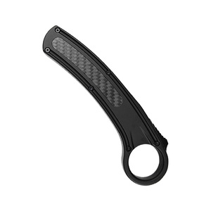[Csolo para Comercio Transfronterizo] Cuchillo OTF de Microtecnología con Garra Lateral, de Extracción Directa, de Aleación de Aluminio Grabada por CNC, con Funda de Bolsillo, EDC - Product Image 2