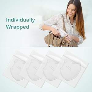 Masker Wajah lipat nyaman 5 lapis, Respirator masker wajah Anti debu partikel Virus untuk bengkel toko kantor - Product Image 3