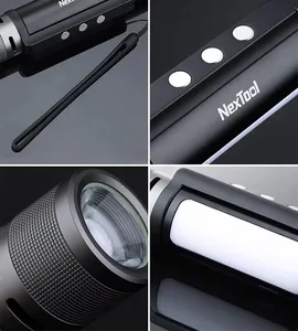 Lampe de poche Zoom 6 en 1 pour l'extérieur, multifonction, Portable, alarme sonore, 1000lm, étanche, 2600mAh, lampe de poche LED Nextool - Product Image 6