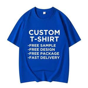 T-shirt en coton 100 % tricoté lourd 290 g, respirant, col rond, coupe oversize, écologique, pour impression de logo personnalisé – Vente en gros - Product Image 1