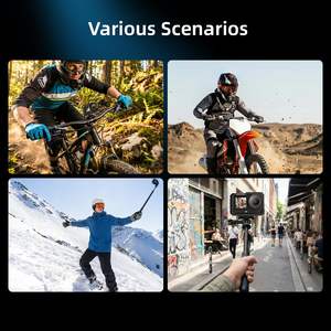 Jaula Metálica Profesional Amazear para DJI Osmo Action 6, Marco Protector de Aleación de Aluminio CNC con Soporte de Zapata Fría y Rosca de 1/4\" - Product Image 2