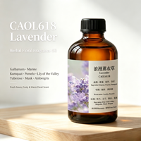 CE01072 Huiles parfumées à la lavande Hebra, huile aromatique florale, certifiée sûre pour les diffuseurs de parfum commerciaux de luxe