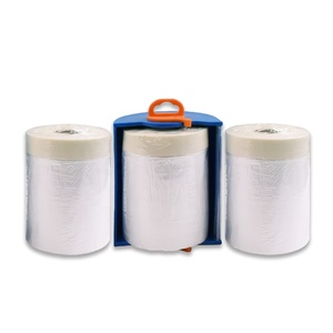 ROLLINGDOG SAFE-GUARD 81238 Sơn Dính Cao Cấp Thả Vải Tấm 4PC Màng Dán Trước Với Bộ Phân Phối - Product Image 1