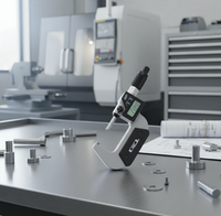 High-precision outer diameter measuring micrometer, graduated at 25mm intervals, accuracy 0.001mm, easy and quick to operate.