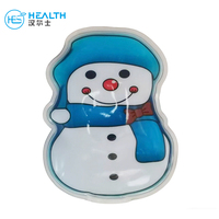 HANERSHI Compresse Chaude/Froide Réutilisable à Motif Personnalisable Magic Click Classe I, Coussin Chauffant en Gel PVC pour Soulagement de la Douleur et du Stress