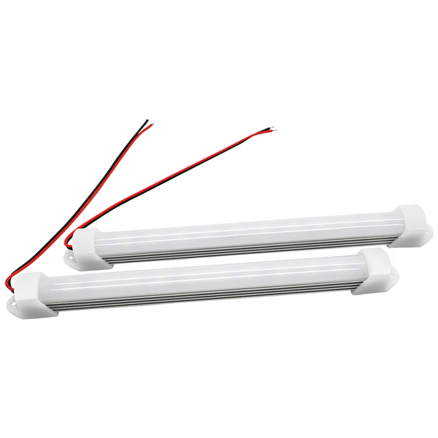 Aluminium Profile 5630 LED Strip Bar 100CM 72LEDs 12V Milky Clear PC Cover IP33 Waterproof Dimmable LED Light Bar for Cabinet