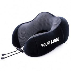 Ensemble de voyage 3-en-1 : Masque pour les yeux, coussin de soutien pour le cou et oreiller de voyage ergonomique en mousse à mémoire de forme en forme de U - Product Image 1