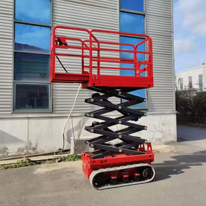 Ножничный подъемник для строительных лесов, 320 кг, гидравлический цилиндр для Ножничного подъемника, ручной ножничный подъемник, электрический ножничный подъемник, 14 м - Product Image 2