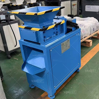 Déchiqueteuse de documents industrielle à arbre unique VANEST durable pour le recyclage et le traitement des papiers et des déchets de bureau