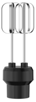 Mixeur plongeant électrique 1200W avec écran LED, faible bruit, contrôle par bouton à vitesse variable et tige en acier inoxydable