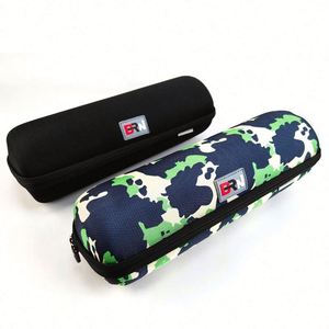 Estuche cilíndrico de EVA para almacenamiento de altavoces para exteriores, resistente a la presión, impermeable, portátil, bolsa de transporte para audio - Product Image 2