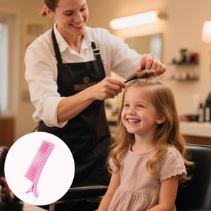 Pinces <span class=keywords><strong>à</strong></span> <span class=keywords><strong>cheveux</strong></span> professionnelles pour coiffure, outils de salon, pinces de séparation, pinces <span class=keywords><strong>à</strong></span> <span class=keywords><strong>cheveux</strong></span> roses, pinces personnalisées <span class=keywords><strong>avec</strong></span> logo, multi-teintes, <span class=keywords><strong>avec</strong></span> peigne - Product Image 5