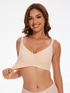 シームレスな大きなバストプラスサイズのブラジャーワイヤレスブラゼリーをカスタマイズ - Product Image 2