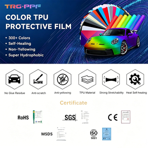 Vinilo Adhesivo para Automóviles, Color Azul, Antiarañazos y Antiamarilleo, TPU que Cambia de Color, Venta Directa de Fabricante Chino - Product Image 5