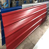 Alle RAL K7 Farben Verschiedene Muster Vorlackierte Stahl-Dachplatten Gewellte Metallbleche