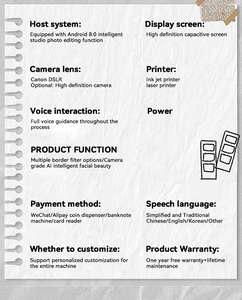 Jlj วินเทจเกมหยอดเหรียญภาษาอังกฤษเครื่องเซลฟี่ตู้ถ่ายรูปหนังสือพิมพ์โลหะแบบกำหนดเอง - Product Image 5