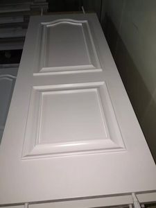 Rắn gỗ composite trắng hiện đại nội bộ cửa gỗ cho phòng ngủ hoàn thành bề mặt cho căn hộ - Product Image 5