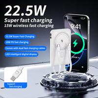 2025 Tendance Sans Fil Magnétique Nouveau 10000mAh Portable Power Bank PD 22.5W Charge Rapide pour iPhone 16 Pro Type-C LI-Polymer