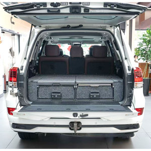 ระบบลิ้นชัก VRD4X4 LC200 พร้อมปีกเสริม คุณภาพสูงสุด ชุดเก็บของในครัวแบบเลื่อนได้ สำหรับรถยนต์แลนด์ครุยเซอร์ 200 LC200 - Product Image 1