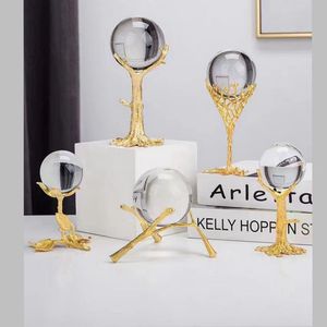 Danh dự của tinh thể phong cách Bắc Âu phòng khách trang trí rõ ràng quả cầu pha lê 3D bên trong khắc bóng thủy tinh - Product Image 1