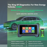 Escáner de Diagnóstico para Automóviles JF-550EV con Comunicación RF, Lector de Códigos a Batería y Función de Balance de Energía, Garantía de 2 Años