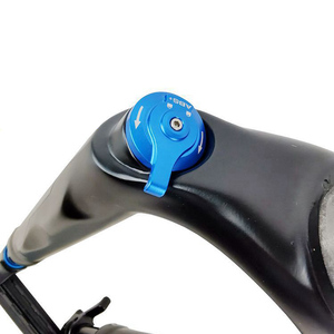 <span class=keywords><strong>Fourche</strong></span> avant de vélo électrique <span class=keywords><strong>VTT</strong></span> en fibre de carbone Grmrk à absorption de chocs légère et haute résistance, tube conique 29, pression d'air inversée - Product Image 2