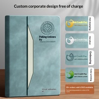 Carnet de notes A5 en similicuir de haute qualité, style professionnel simple, pour réunions de bureau et journal de bord, modèle Court 2026, Publicité