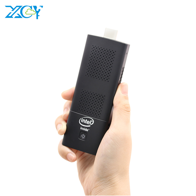 XCY Mini PC Stick N4100 Quad-cores 4GB LPDDR4 128GB EMMC 2.0 4K 60Hz 2.4G/5.0G WiFi BT 4.2