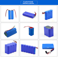 Vente en gros de batteries au lithium-ion rechargeables 3.7V 7.4V 14V 12V 24V 26V 48V Pack 18650 cellules pour appareils de cuisine
