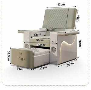 Sillón de Pedicura Eléctrico Invertido de Alta Calidad con Luz LED, Diseño Personalizable, Color a Elección, Silla de Masaje de Pies - Product Image 5