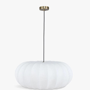 Lanterne de style japonais, abat-jour en papier blanc, base en laiton, luminaire LED pour salon, chambre, villa, appartement - Product Image 4