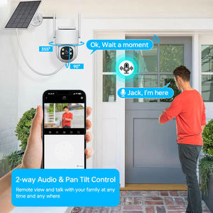 10.1 Inch 4MP CCTV <b>Security</b> <b>Camera</b> System 4CH Solar <b>Wireless</b> NVR Kit Night Vision CMOS for Home Office Surveillance - Product Image 5