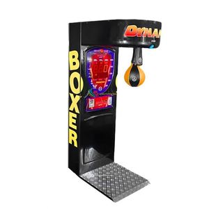 Máquina de Boxeo NINIX, Juego de Arcade Cage Fighter, Medidor de Fuerza, Aceptador de Monedas, Material ABS, Alimentación 110/220V, Un Jugador, Inglés - Product Image 5