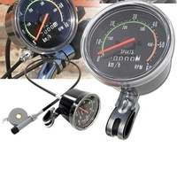 Speedometer Digital Klasik untuk Bersepeda Universal Tahan Air Odometer Stopwatch untuk Bersepeda Gunung Sensor Sepeda