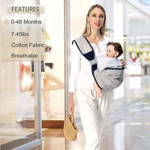 Portabebés Ergonómico Personalizado, Transpirable, de Algodón Orgánico Ligero, para Recién Nacidos hasta Niños Pequeños - Product Image 6