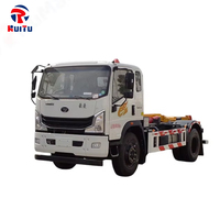Meilleur prix pour un camion compact diesel 4x2 avec benne à grue pour la gestion des déchets de construction urbaine et les services de nettoyage de chantier