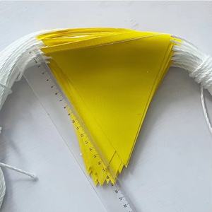 ป้ายเตือนความปลอดภัยจราจรแบบสามเหลี่ยม ทำจากพีวีซี ทนลม มองเห็นได้ชัดเจน พร้อมธงเตือนความปลอดภัย - Product Image 6