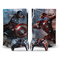 Autocollant 3d en vinyle PVC pour manette PS5, personnalisé, peau en vinyle, accessoire pour Console et contrôleur PS5