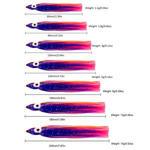 Pesca superiore 6-20cm Hoochies esca gonna calamaro pesca mare esca morbida Trolling barca pesca polpo <span class=keywords><strong>esche</strong></span> <span class=keywords><strong>esche</strong></span> da pesca - Product Image 1