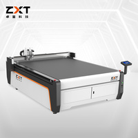 Machine de découpe numérique du papier avec PLC Omron, traceur de pochoirs, découpeuse à plat 110V/220V/380V, vitesse de 50 m/min, garantie de 3 ans