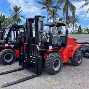 <span class=keywords><strong>Forklift</strong></span> Off Road 3.5 5 Ton mengangkat 3000mm 4x4, <span class=keywords><strong>Forklift</strong></span> medan berat semua medan kasar dengan rem cakram empat roda 4wd pengangkat garpu - Product Image 6
