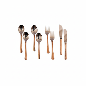 Juegos de Cubiertos de Metal de latón macizo, juegos de cubiertos de todos los tamaños para el hogar, Hotel, restaurante, vajilla, Catering, juegos de cubiertos para servir - Product Image 1