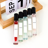 Atomiseur de luxe personnalisé de 10ml, mini vaporisateur vide, échantillon de parfum en verre rechargeable, bouteille de parfum de 10ml