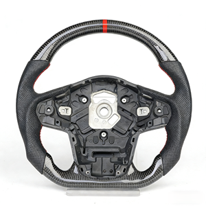 พวงมาลัยคาร์บอนไฟเบอร์แบบฐานเรียบสำหรับรถยนต์โตโยต้า ซูปรา A80 <span class=keywords><strong>A70</strong></span> - Product Image 2