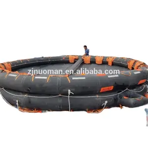 उच्च गुणवत्ता 65 व्यक्तियों जीवन बेड़ा खुले-प्रतिवर्ती प्रकार liferaft inflatable वाइकिंग जीवन बेड़ा
