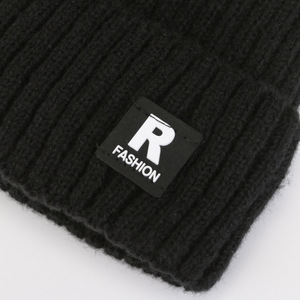 Winter Knitted Hat Cashmere Fleece Lined Warm Men's Beanie Windproof Outdoor Sports Accessory - Product Image 5