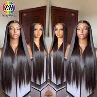 Perruque en cheveux naturels bruts vietnamiens en gros, perruques frontales en dentelle 13x4 pour femmes noires, perruques frontales en dentelle HD, fournisseur de cheveux humains
