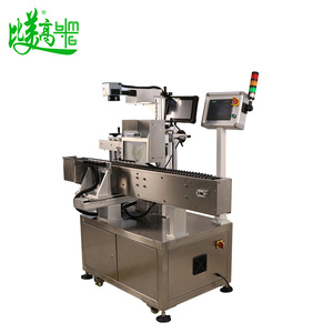 Cinta transportadora de rodillos personalizada Máquina de marcado láser UV Posicionamiento Rotativo Automático Fecha de producción en la línea de marcado de los bolígrafos para cejas - Product Image 6